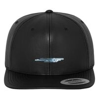 Full leather imitation snapback (6089FL) Vignette