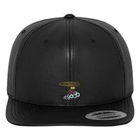 Full leather imitation snapback (6089FL) Vignette