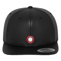 Full leather imitation snapback (6089FL) Vignette