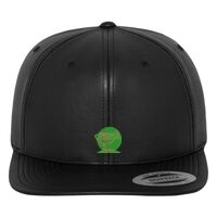 Full leather imitation snapback (6089FL) Vignette
