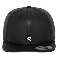 Full leather imitation snapback (6089FL) Vignette