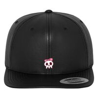 Full leather imitation snapback (6089FL) Vignette