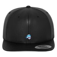 Full leather imitation snapback (6089FL) Vignette