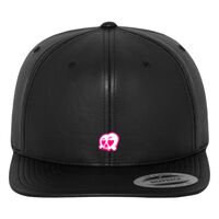 Full leather imitation snapback (6089FL) Vignette