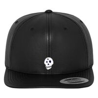 Full leather imitation snapback (6089FL) Vignette
