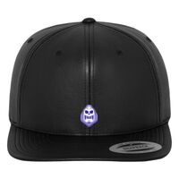 Full leather imitation snapback (6089FL) Vignette