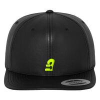 Full leather imitation snapback (6089FL) Vignette
