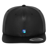 Full leather imitation snapback (6089FL) Vignette