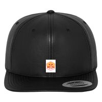 Full leather imitation snapback (6089FL) Vignette