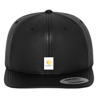 Full leather imitation snapback (6089FL) Vignette