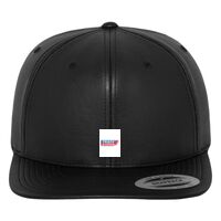 Full leather imitation snapback (6089FL) Vignette