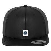 Full leather imitation snapback (6089FL) Vignette