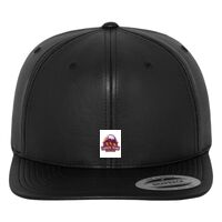 Full leather imitation snapback (6089FL) Vignette