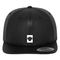 Full leather imitation snapback (6089FL) Vignette