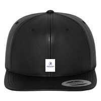 Full leather imitation snapback (6089FL) Vignette