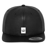 Full leather imitation snapback (6089FL) Vignette