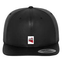 Full leather imitation snapback (6089FL) Vignette