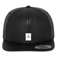 Full leather imitation snapback (6089FL) Vignette