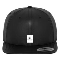 Full leather imitation snapback (6089FL) Vignette