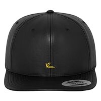 Full leather imitation snapback (6089FL) Vignette