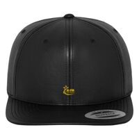 Full leather imitation snapback (6089FL) Vignette