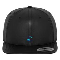 Full leather imitation snapback (6089FL) Vignette