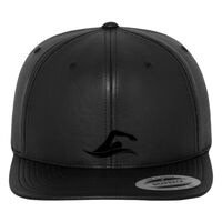 Full leather imitation snapback (6089FL) Vignette