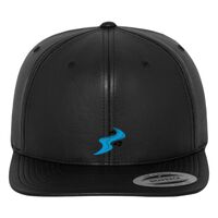 Full leather imitation snapback (6089FL) Vignette