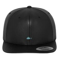 Full leather imitation snapback (6089FL) Vignette