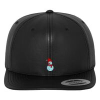 Full leather imitation snapback (6089FL) Vignette
