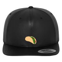 Full leather imitation snapback (6089FL) Vignette