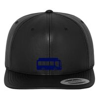 Full leather imitation snapback (6089FL) Vignette