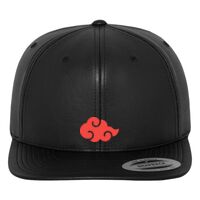Full leather imitation snapback (6089FL) Vignette