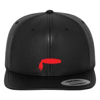 Full leather imitation snapback (6089FL) Vignette