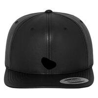 Full leather imitation snapback (6089FL) Vignette