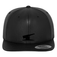 Full leather imitation snapback (6089FL) Vignette
