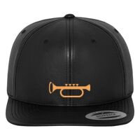 Full leather imitation snapback (6089FL) Vignette