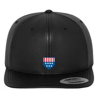 Full leather imitation snapback (6089FL) Vignette