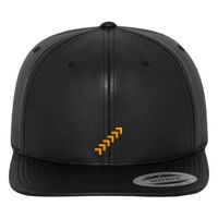 Full leather imitation snapback (6089FL) Vignette