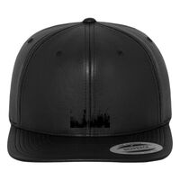 Full leather imitation snapback (6089FL) Vignette