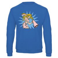 Sweat-shirt de qualité, 50% coton 50% polyster, de marque B&C Collection Vignette