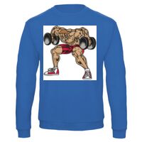 Sweat-shirt de qualité, 50% coton 50% polyster, de marque B&C Collection Vignette