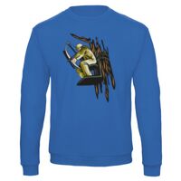 Sweat-shirt de qualité, 50% coton 50% polyster, de marque B&C Collection Vignette