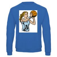 Sweat-shirt de qualité, 50% coton 50% polyster, de marque B&C Collection Vignette