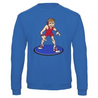 Sweat-shirt de qualité, 50% coton 50% polyster, de marque B&C Collection Vignette