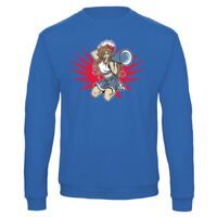 Sweat-shirt de qualité, 50% coton 50% polyster, de marque B&C Collection Vignette