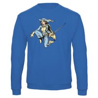 Sweat-shirt de qualité, 50% coton 50% polyster, de marque B&C Collection Vignette