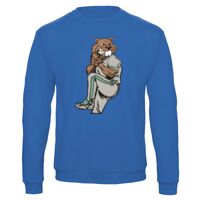 Sweat-shirt de qualité, 50% coton 50% polyster, de marque B&C Collection Vignette