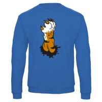 Sweat-shirt de qualité, 50% coton 50% polyster, de marque B&C Collection Vignette