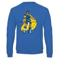 Sweat-shirt de qualité, 50% coton 50% polyster, de marque B&C Collection Vignette
